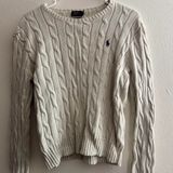 Polo by Ralph Lauren women’s Cream Cable-Knit Sweater Photo 0