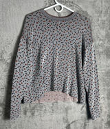 MM Lafleur The Tyler Pullover Sprinkle Knit Crew Neck‎ Sweater Size Medium Photo 0