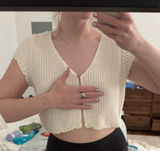 Crochet Knit Top Photo 0