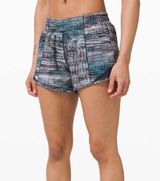 Size 10 Hotty Hot low rise shorts in the color digital oasis Photo 0