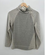 Prana Womens Gray Wool Blend‎ Pullover Sweater Sz S Outdoors Hiking Casual Photo 0