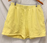 Daydreamer Yellow Sweatshort Large Cozy‎ Loungewear Warm Photo 0