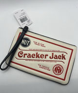 Coach Large Wristlet Leather Cracker Jack’s New With Tags novelty Pouch Photo 0