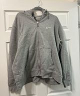 Grey Nike Zip Jacket Photo 0