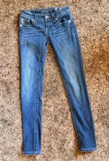Miss Me Skinny Jeans Signature Photo 0