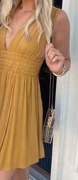 Mustard Yellow Dress Photo 0