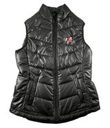 Cutter & Buck Puffer Vest Women XS Black Georgia Bulldogs CB WeatherTec Quilted Photo 0