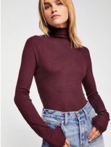 Free People Make It Easy Thermal Long Sleeve Top Photo 0