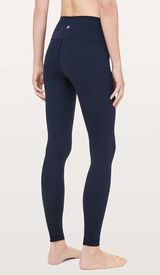 Lululemon Wunder Under Leggings Navy Photo 0