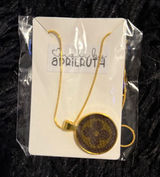 Handmade Gold Pendant Necklace‎ Photo 0