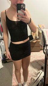 Black Mini Skirt Photo 0