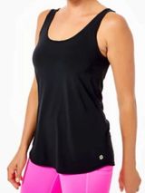 Lilly Pulitzer XS‎ Sunray Luxletic Scoop Neck Casual Workout Bra Tank Top Black Photo 0