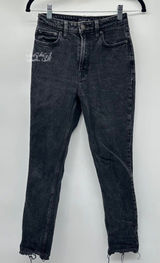 Abercrombie & Fitch Black High-Rise Slim Jeans Size 25 Photo 0