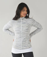 Lululemon Size 6 Define Jacket Space Dye Camo White Silver Spoon Luon Stretch Photo 0