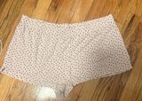 Calvin Klein sleep shorts with brown hearts Photo 0