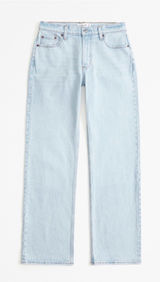 Abercrombie & Fitch Curve Love Low Rise Baggy Jean Photo 0