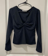 Twist Long Sleeve Top Photo 0