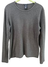 Gap Women’s Long Sleeve Sweater Scoop Neck Size L Photo 0