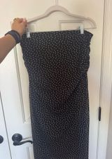 black and white polka dot abercrombie and fitch skirt Photo 0