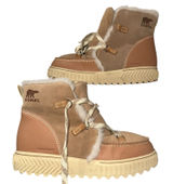 Sorel Ona Ave Waterproof Fur Winter Boots Tan Womens 10.5 NL5137-226 Photo 0