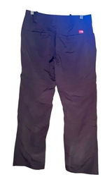 The North Face Pants Womens 4 Nylon Convertible Zip Off Cargo Straight Leg Gray Photo 0