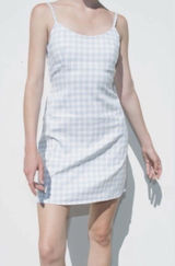 John Galt Brandy Melville Colleen Plaid Mini Dress Photo 0