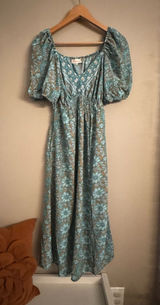 Vintage ANTHRO | BOEMO Floral Maxi Dress Photo 0
