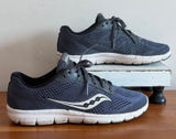 Saucony Cohesion 11 Womens Size 8 Running Shoes Grey Black Mesh S10421-1‎ Photo 0