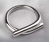 Boutique Unisex Wrap Ring | 925‎ Sterling Silver Adjustable Band Photo 0