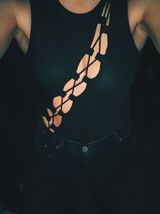 Princess Polly Black Cut-out Body Suit Photo 0