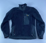 Mountain Hard Wear Jacket‎ Women's Small Fuzzy Fleece Full Zip Black Ladies Photo 0