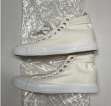 Classic White Canvas High Tops women’s size 8 Photo 0