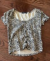 Cheetah Print Top Photo 0