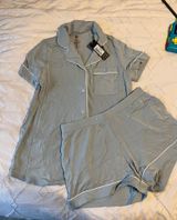 Bamboo Short Sleeve Shorts Pajama Set Photo 0