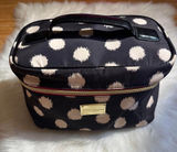 Betsey Johnson black & white polka dot makeup bag #polkadot #makeupbag Photo 0