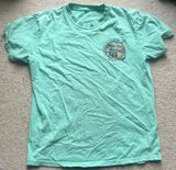 Beachy Vacation TShirt Green Size L Photo 0