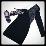 Express Black Cocktail Dress Sz 0‎ Photo 0