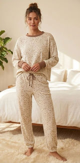 Secret Treasures Celestial Stars Lounge Pajama Set Top XS Pants S Fits Small/M Photo 0