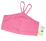 EleVen by Venus‎ Williams Pink Ribbed Double-Strap Sports Bra Photo 0