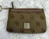 DOONEY & BOURKE Pouch Coin Purse with Key Chain Photo 0