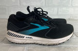 Brooks Ariel 20 Womens 8 Wide D Black Blue Running Sneakers‎ Walking Shoe Casual Photo 0