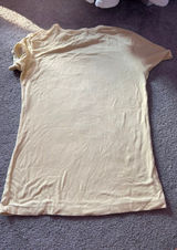 Butter yellow Zara T shirt Photo 0