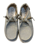 Hey‎ Dude Wendy Chambray Gray Natural Collection Lace-Up Shoes Size 7 Photo 0