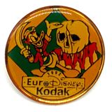 1992 Euro Disney Resort Kodak Official Sponsor Pin Donald Duck Pirate Adventurel Photo 0