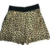 Zara‎ Women's Leopard Print High-Rise Culottes Shorts Size XS Brown and Black Photo 0