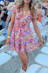Summer A-Line Floral Sundress Photo 0
