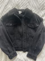 Forever 21 Fleece Denim Jacket Photo 0