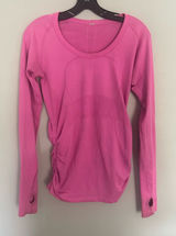 Lululemon Swiftly Tech Long-Sleeve Shirt 2.0 Pink size 8 Photo 0