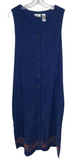 Vintage Napa Valley‎ Dress Embroidered Bottom Photo 0