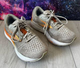 Brooks Ghost 16 Womens Size 7.5 White Orange Athletic Running Shoes‎ Sneakers Photo 0
